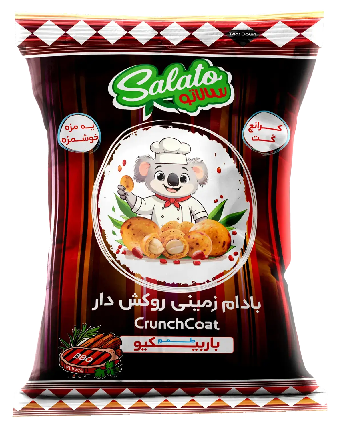 M-Peanut-coat-Barbeque بادام زمینی روکش دار (باربیکیو) - تصویر 1